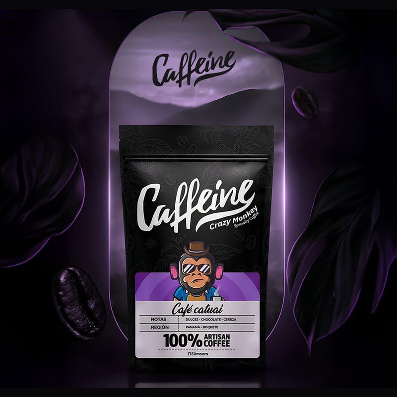 Granos de café Catuaí natural de Boquete